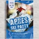 Photoshop Plakat Vorlagen Genial Flyer Vorlagen Für Après Ski Und Hüttengaudi Psd