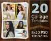 Photoshop Psd Vorlagen Luxus Shop Collage Vorlagen Foto Collage Vorlagen