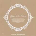Photoshop Rahmen Vorlagen Kostenlos Schön ornamental Vintage Circle Frame Kostenlose Vektoren