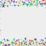 Photoshop Rahmen Vorlagen Kostenlos Schönste Multi Farbigen Rahmen Sterne In form Von Konfetti