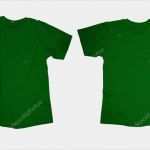 Photoshop T Shirt Vorlage Genial Green T Shirt Template — Stock © Airdone