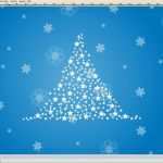 Photoshop Vorlagen Hintergrund Großartig Freitagstutorial Weihnachtsbaum In Gimp Saxoprint Blog