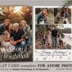 Photoshop Weihnachtskarte Vorlage Erstaunlich Weihnachtskarte Vorlage Urlaub Karte Adobe