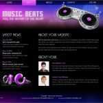 Php Website Vorlage Süß Website Vorlage Für Musik Homepage