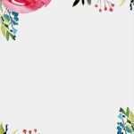 Pik as Tattoo Vorlage Wunderbar Floral Invitation Template Free Printable