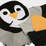 Pinguin Maske Basteln Vorlage Angenehm Nähanleitung Pinguin Erlebnisdecke