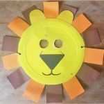 Pinguin Maske Basteln Vorlage Fabelhaft Löwe Maske Aus Papptellern Etwas Farbe tonpapier Und