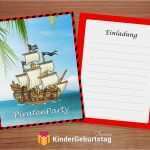 Piraten Einladung Vorlage Gut Piraten Kindergeburtstag Einladungen Vorlagen Kostenlos