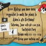 Piraten Einladung Vorlage Kostenlos Beste Piraten Geburtstag Einladung Drucken Sie Ihre Eigenen 5 X 7