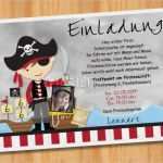 Piraten Einladung Vorlage Süß Einladungskarten Kindergeburtstag