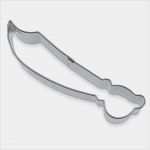 Piratenschwert Vorlage Schön Backwelt24 Städter Piratenschwert Plätzchen Ausstecher