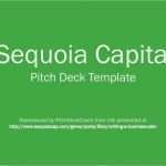 Pitch Deck Vorlage Deutsch Best Of Sequoia Capital Pitch Deck Template