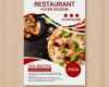Pizza Flyer Vorlage Beste Moderne Pizza Restaurant Flyer Vorlage