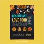 Pizza Flyer Vorlage Schön Besteck Vektoren Fotos Und Psd Dateien