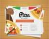 Pizza Flyer Vorlage Schönste Flache Design Pizza Restaurant Visitenkarte