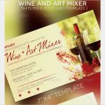 Pizzeria Flyer Vorlagen Bewundernswert Weinbar Einladungskarten Wein Flyer