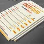 Pizzeria Flyer Vorlagen Cool Fast Food Imbiss Flyer Vorlage Pizza Döner Werbung