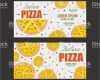 Pizzeria Flyer Vorlagen Gut Ilustración De Plantilla De Vector De Pizza Flyer Dos