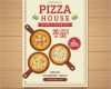Pizzeria Flyer Vorlagen Wunderbar Flache Design Pizza Angebot Flyer