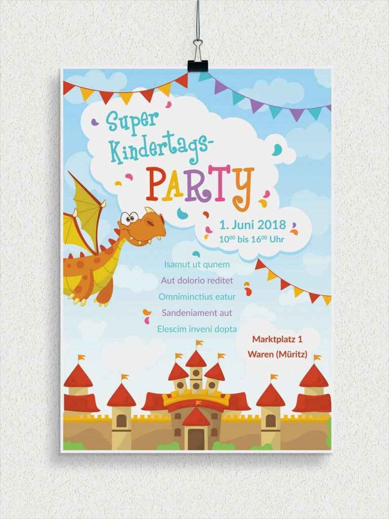 Plakat Layout Vorlagen Neu Flyer Und Plakatvorlagen Zum Neptunfest Und Kindertag