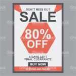 Plakat Photoshop Vorlage Angenehm Spezielle Rabattvorlage Für Verkauf Banner Plakat Flyer