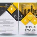 Plakat Photoshop Vorlage Luxus Gelben Plakat Broschüre Flyer Design Layout Hintergrund