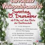 Plakat Weihnachtsmarkt Vorlage Erstaunlich Kirrlacher Weihnachtsmarkt Am 15 Dezember Auf Dem