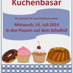 Plakate Schrift Vorlagen Gut Kuchenbasar Eine Ankündigung