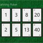 Planning Poker Karten Vorlage Elegant Scrum Basics Relative Estimation