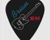 Plektrum Vorlage Elegant Personalisiertes Plektrum Für Das Guitarman