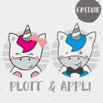 Plotter Vorlagen Freebie Luxus Einhornfreebie Zum Plotten Und Applizieren