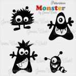 Plotter Vorlagen Kaufen Großartig Plottervorlagen Monster Plotterdatei Plotter