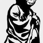 Plotter Vorlagen Kaufen Schön Yoda Life Size Stencil for Kids Room