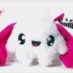 Plüschtier Nach Eigener Vorlage Bewundernswert Fluse Kawaii Plush Kuschel Hase Weiss Pink Von Fluse123