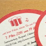 Pocketfold Vorlage Beste &quot;kölsche&quot; Einladungen Als Bierdeckel Zum Runden Geburtstag