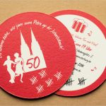 Pocketfold Vorlage Neu &quot;kölsche&quot; Einladungen Als Bierdeckel Zum Runden Geburtstag