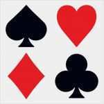 Pokerkarten Vorlage Bewundernswert Kartenspiel Symbolen