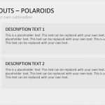 Polaroid Bild Vorlage Angenehm Powerpoint Präsentation Bild Layout Polaroid sofort