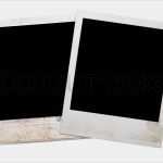 Polaroid Bild Vorlage Gut Polaroid Rahmen isoliert Auf Weiß Stockfoto