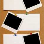 Polaroid Foto Vorlage Erstaunlich Prikbord Vectoren Foto S En Psd Bestanden