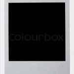 Polaroid Rahmen Vorlage Beste Polaroid Rahmen isoliert Auf Weiß Stock Foto