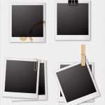 Polaroid Rahmen Vorlage Inspiration Kaffeefleck Vektoren Fotos Und Psd Dateien