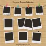 Polaroid Vorlage Indesign Inspiration Polaroid Frames Collection In Retro Style Vector