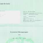 Polizeiliches Führungszeugnis Zur Vorlage Bei Einer Behörde Beste Führungszeugnisse Gewerbezentralregisterauszug