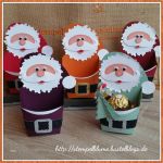 Pommes Schachtel Basteln Vorlage Inspiration Weihnachtsmann Verpackung