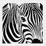 Pop Art Bilder Vorlagen Großartig Tableau Animaux Wild Zébra