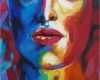 Pop Art Bilder Vorlagen Schön Acrylmalerei Pop Art &quot;gesicht 02&quot; Portrait In Acryl