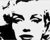 Pop Art Vorlagen Süß Marilyn Monroe Black and White William Cuccio Aka