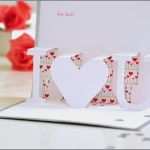 Pop Up Geburtstagskarte Vorlage Einzigartig Tag Der Liebe Heute Echt Hochzeitsblog Marrymag