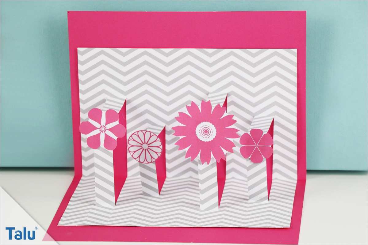 Pop Up Geburtstagskarte Vorlage Gut Pop Up Karten Basteln 3 Ideen Mit Anleitung Und Vorlage